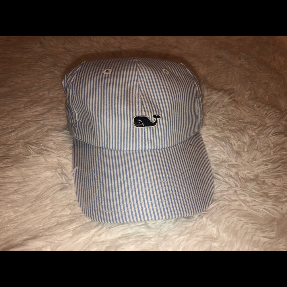 Seersucker Vineyard Vines Cap
